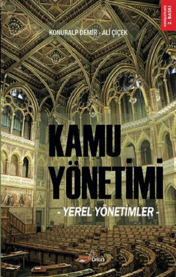 Kamu Yönetimi - Yerel Yönetimler – Orion Kitabevi kitap kapağı