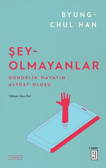 Şey-Olmayanlar – Ketebe Yayınları kitap kapağı