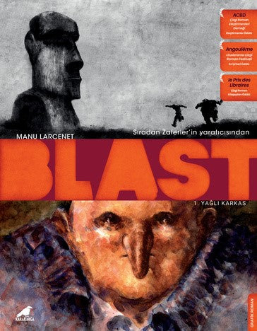 Blast 1 - Yağlı Karkas – Kara Karga Yayınları kitap kapağı