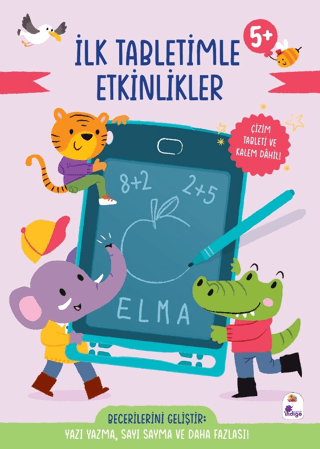 İlk Tabletimle Etkinlikler 5+ Yaş – İndigo Çocuk kitap kapağı