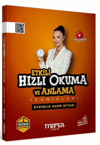 Etkili Hızlı Okuma ve Anlama Teknikleri Etkinlik Kamp Kitabı – Marka Yayınları kitap kapağı