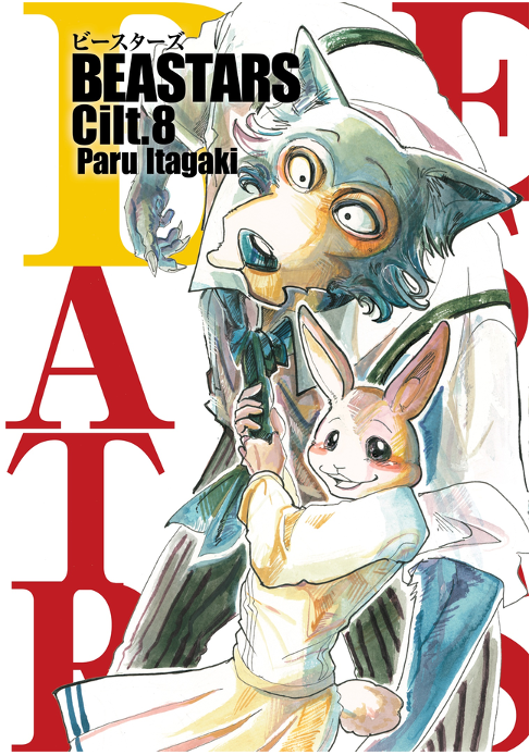 Beastars Cilt 8 – Kayıp Kıta Yayınları kitap kapağı