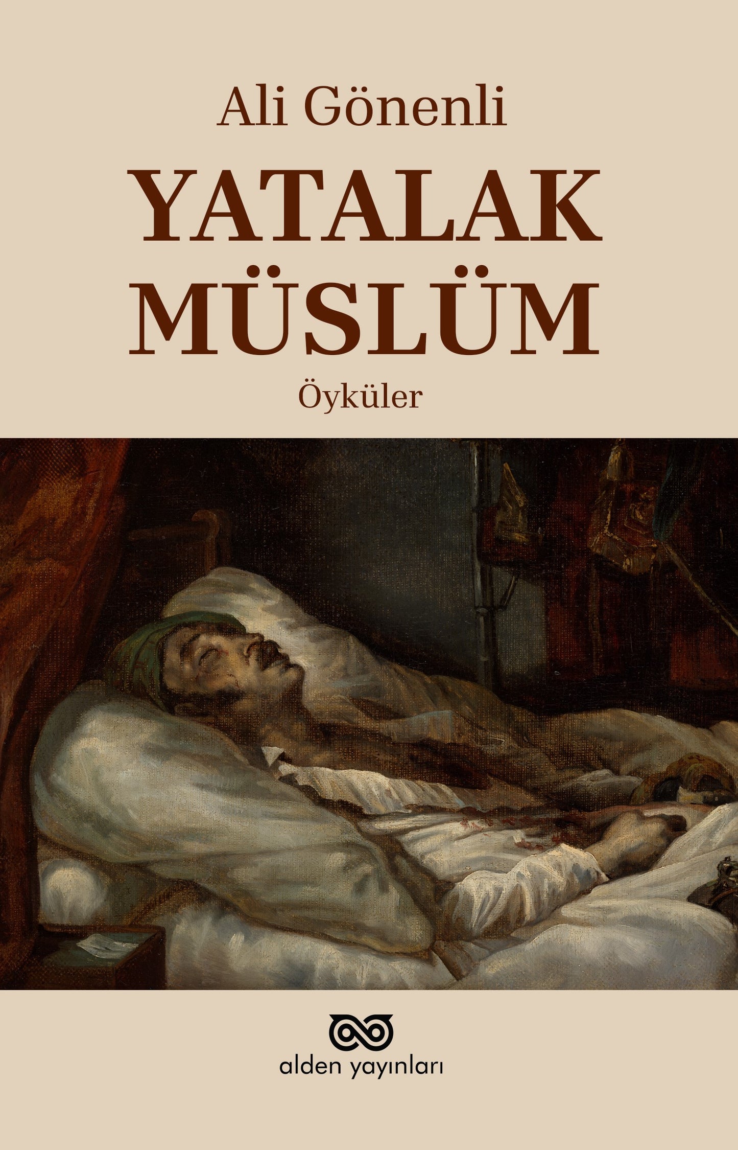 Yatalak Müslüm – Alden Yayınları kitap kapağı