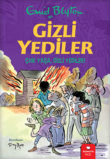 Gizli Yediler - Çok Yaşa, Gizli Yediler! – Redhouse Kidz Yayınları kitap kapağı