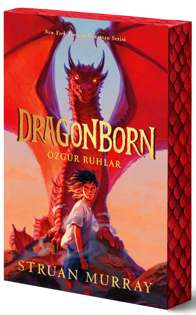 Dragonborn - Özgür Ruhlar – X-Libris kitap kapağı