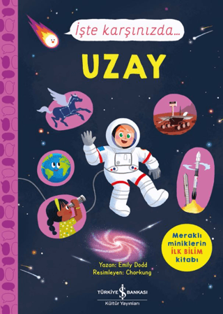 İşte Karşınızda... Uzay – İş Bankası Kültür Yayınları kitap kapağı