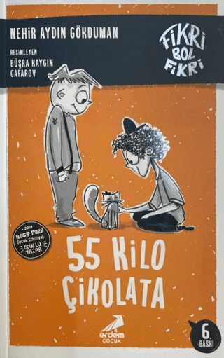 Fikri Bol Fikri - 55 Kilo Çikolata – Erdem Çocuk kitap kapağı
