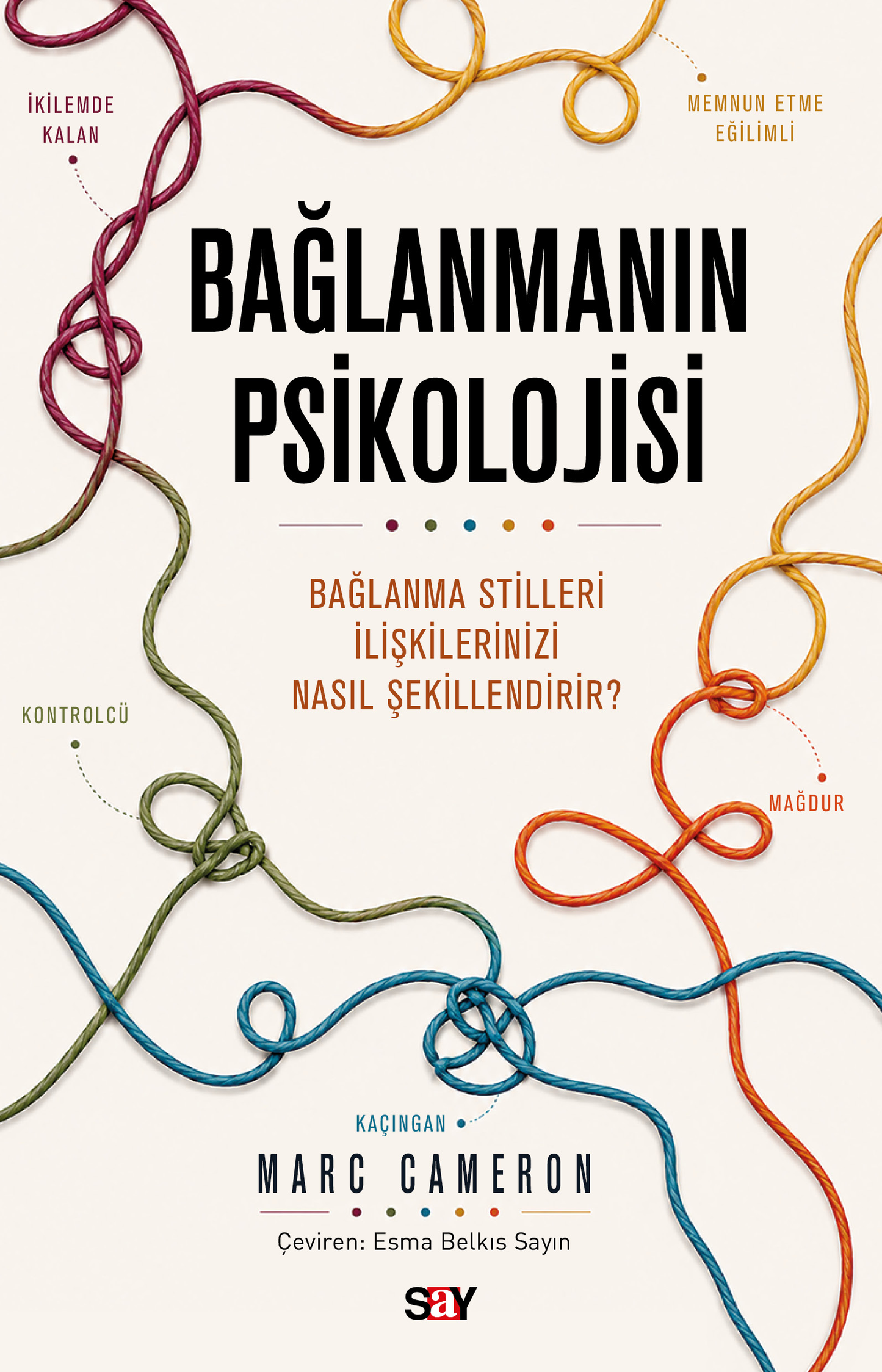 Bağlanmanın Psikolojisi – Say Yayınları kitap kapağı