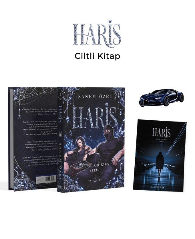 Haris - Steal or Kiss Serisi 1 - Ciltli – Onyx Yayınları kitap kapağı