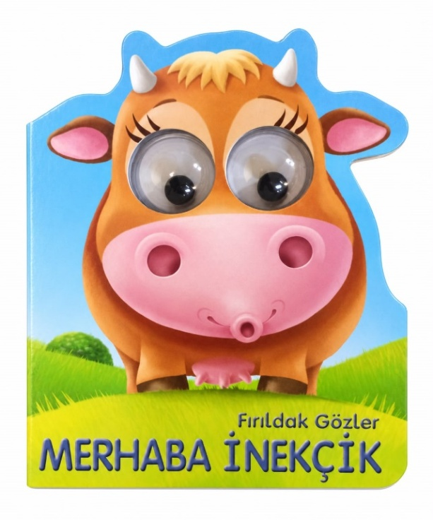 Fırıldak Gözler - Merhaba İnekçik - Ciltli – Beta Kids kitap kapağı