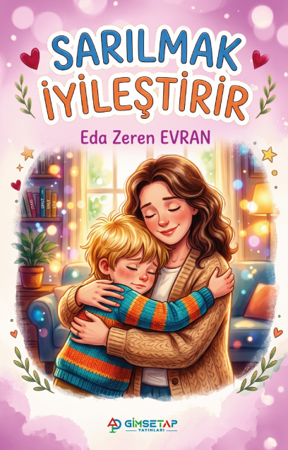 Sarılmak İyileştirir – Gimsetap Yayınları kitap kapağı