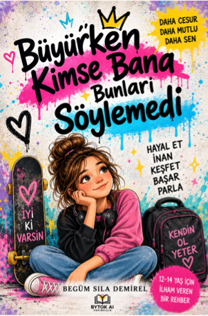 Büyürken Kimse Bana Bunları Söylemedi – Bytok AI Yayınları kitap kapağı