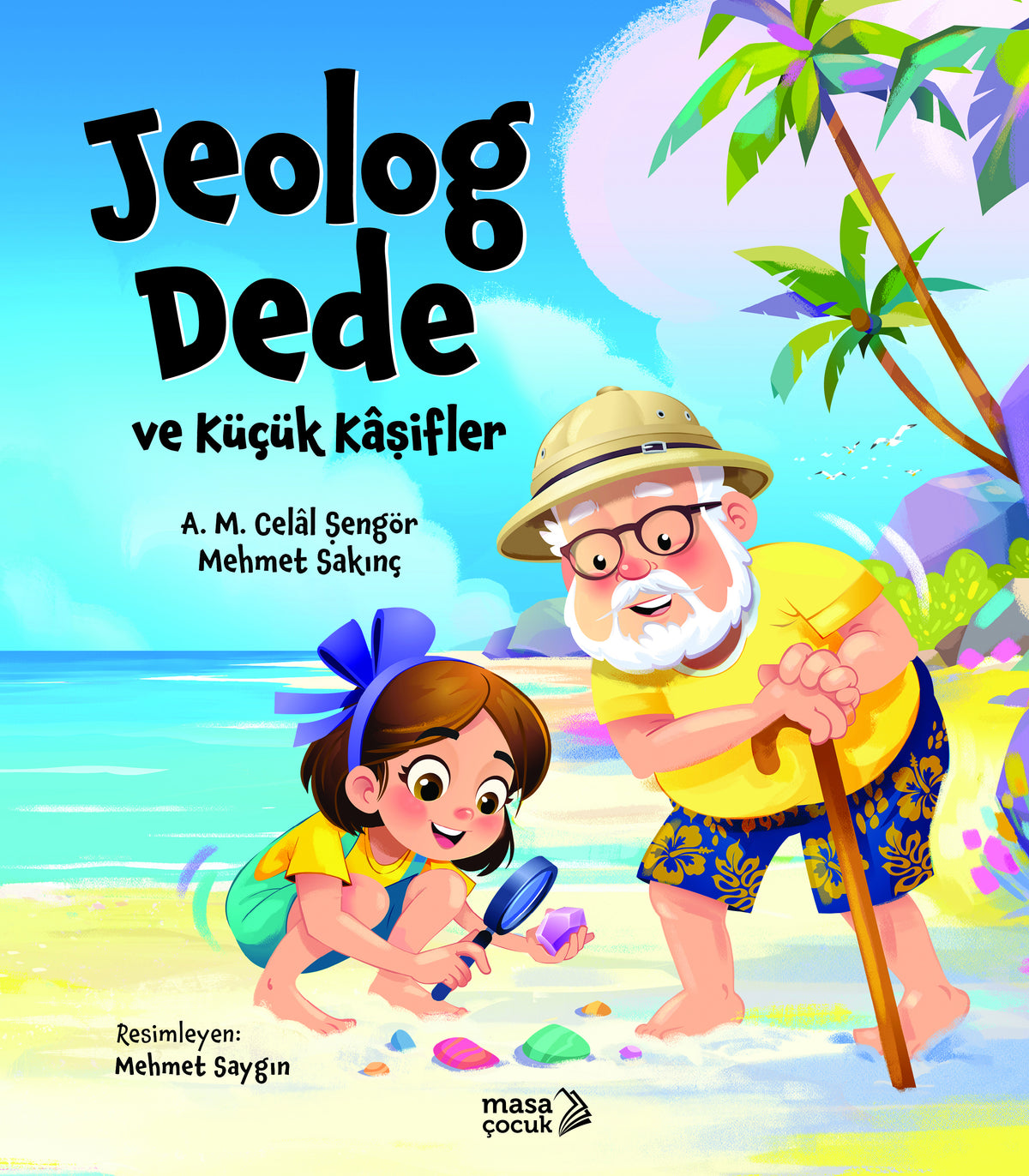 Jeolog Dede Ve Küçük Kaşifler – Masa Kitap kitap kapağı