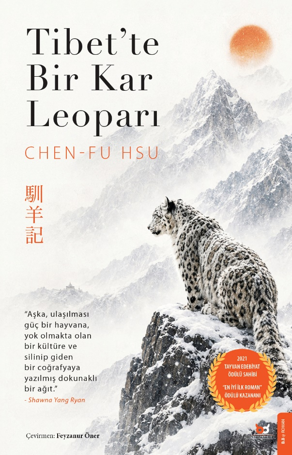 Tibet'te Bir Kar Leoparı – Beyaz Baykuş Yayınları kitap kapağı