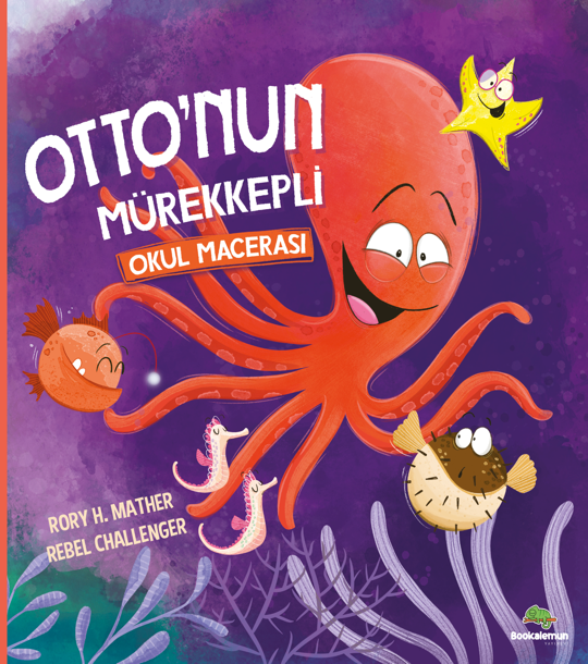 Otto'nun Mürekkepli Okul Macerası – Bookalemun Yayınevi kitap kapağı