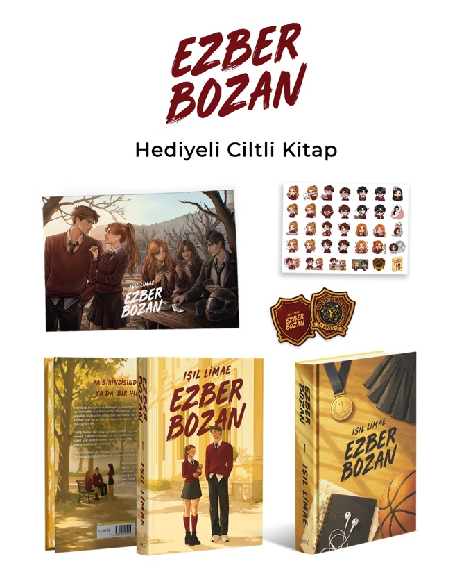 Ezber Bozan (Kenar Boyamalı) Ciltli – Onyx Yayınları kitap kapağı