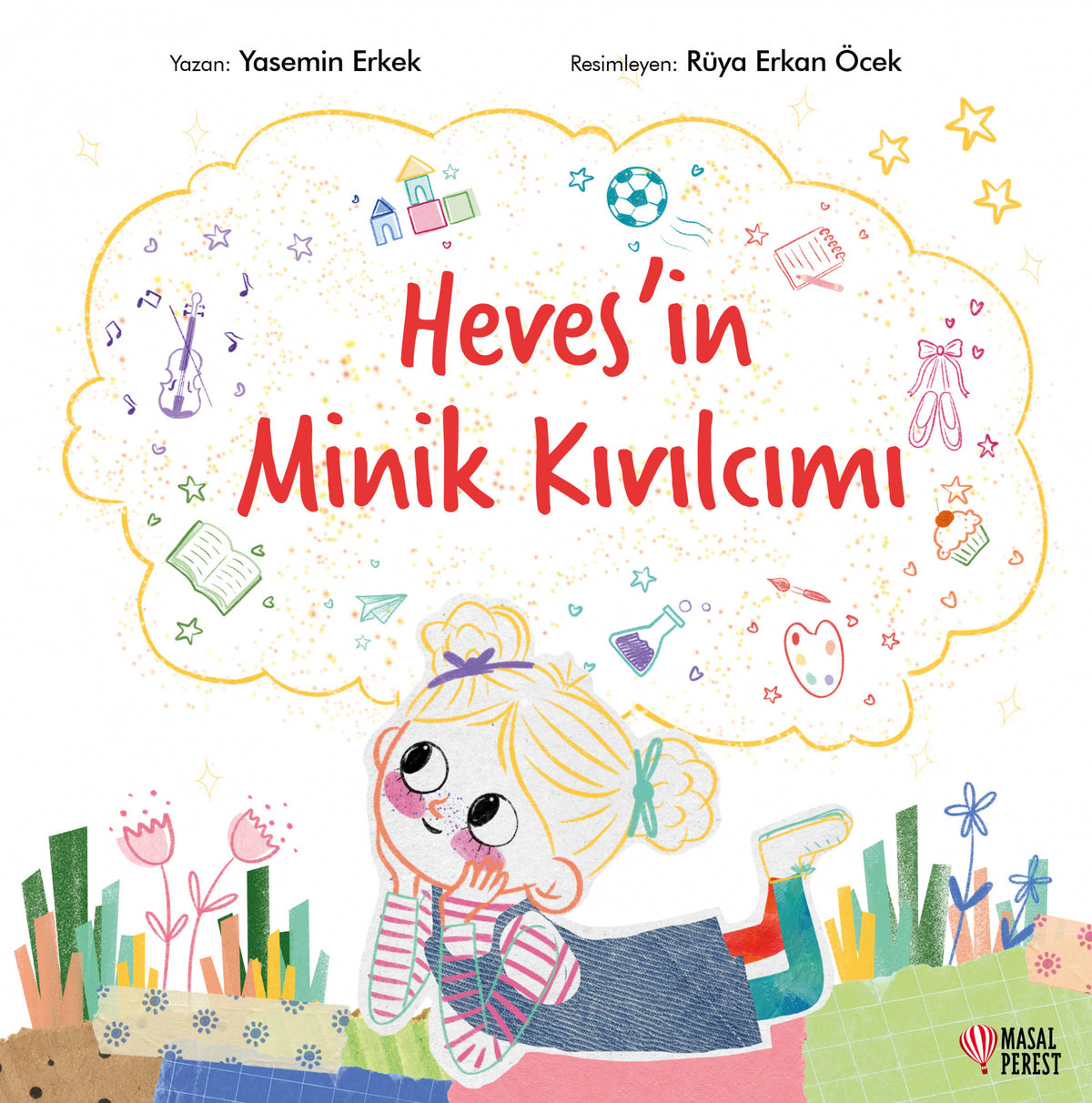 Heves'in Minik Kıvılcımı – Masalperest kitap kapağı
