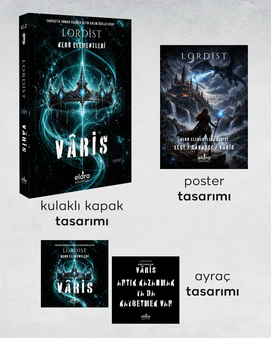 Varis - Kerb Elementleri – Eldra Yayınları kitap kapağı