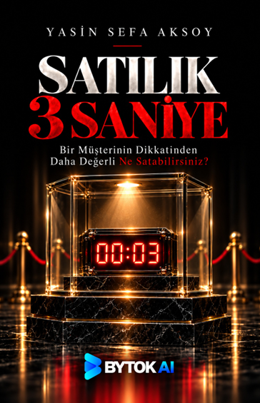 Satılık 3 Saniye – Bytok AI Yayınları kitap kapağı