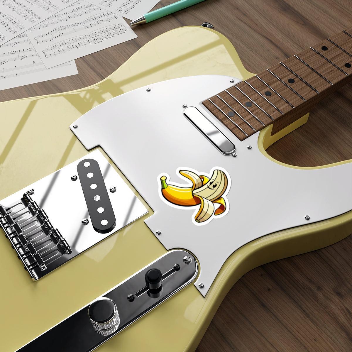 3D Banana Sticker – Waterproof Vinyl - mezetto KEOLIX KEOLIX