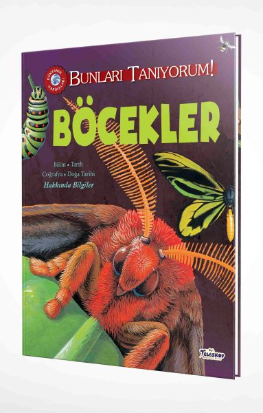Bunları Tanıyorum! - Böcekler (Ciltli) - Teleskop Popüler Bilim Kitap