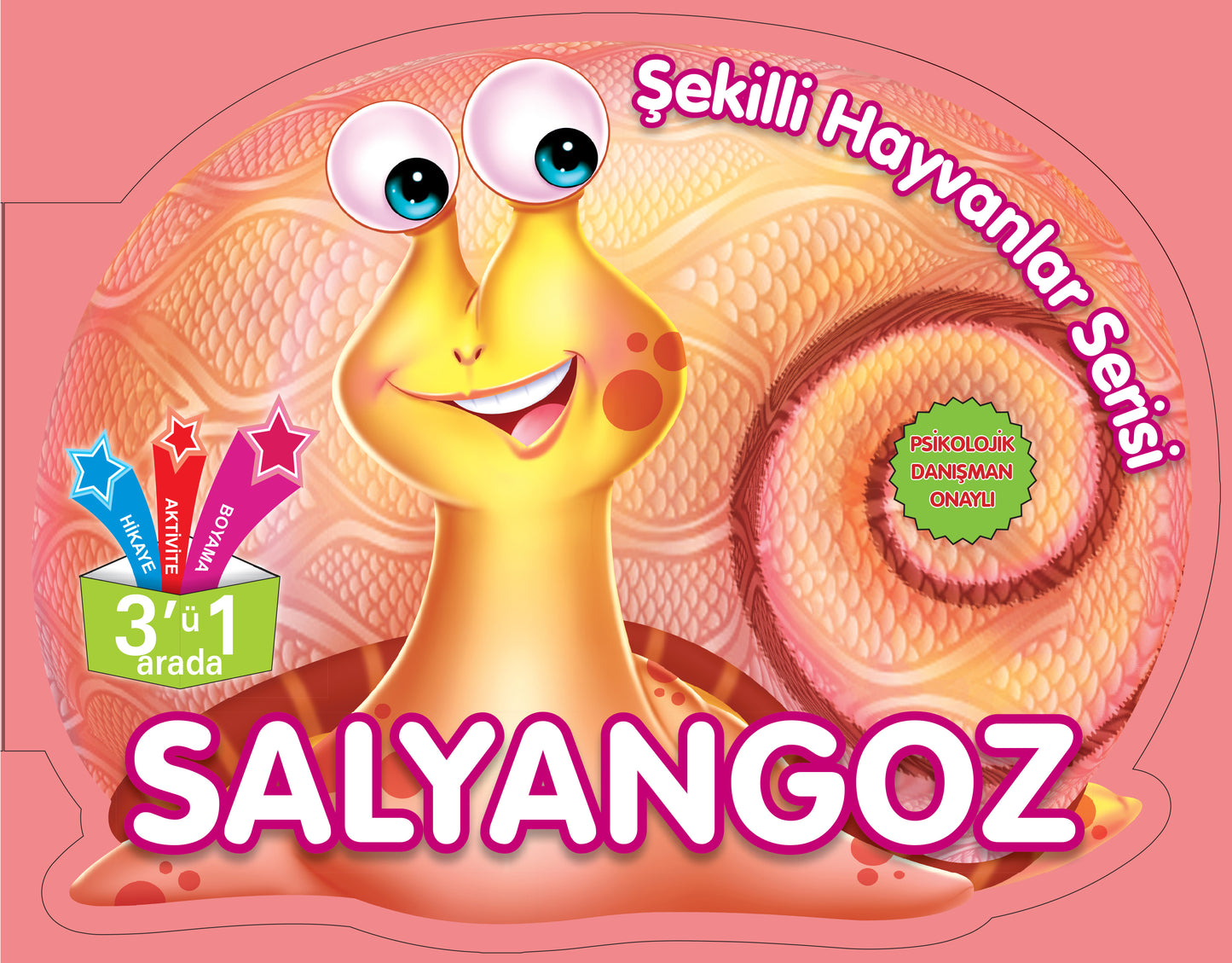 Şekilli Hayvanlar Serisi - Salyangoz - Parıltı Yayınları Kitap
