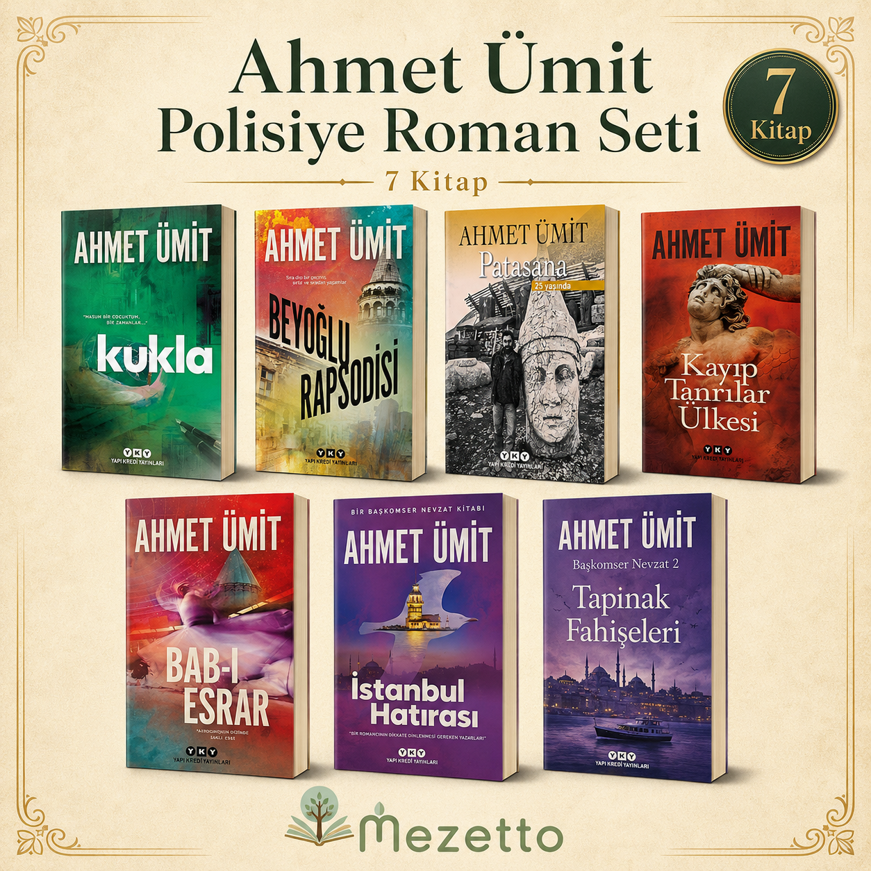 Ahmet Ümit Polisiye Roman Seti | 7 Kitap
