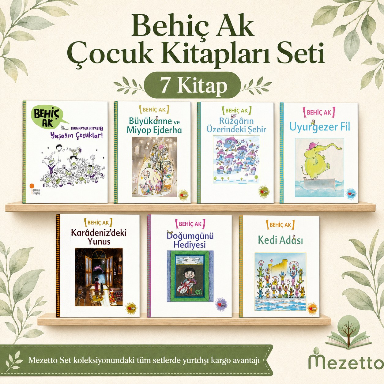 Behiç Ak Çocuk Kitapları Seti | 7 Kitap