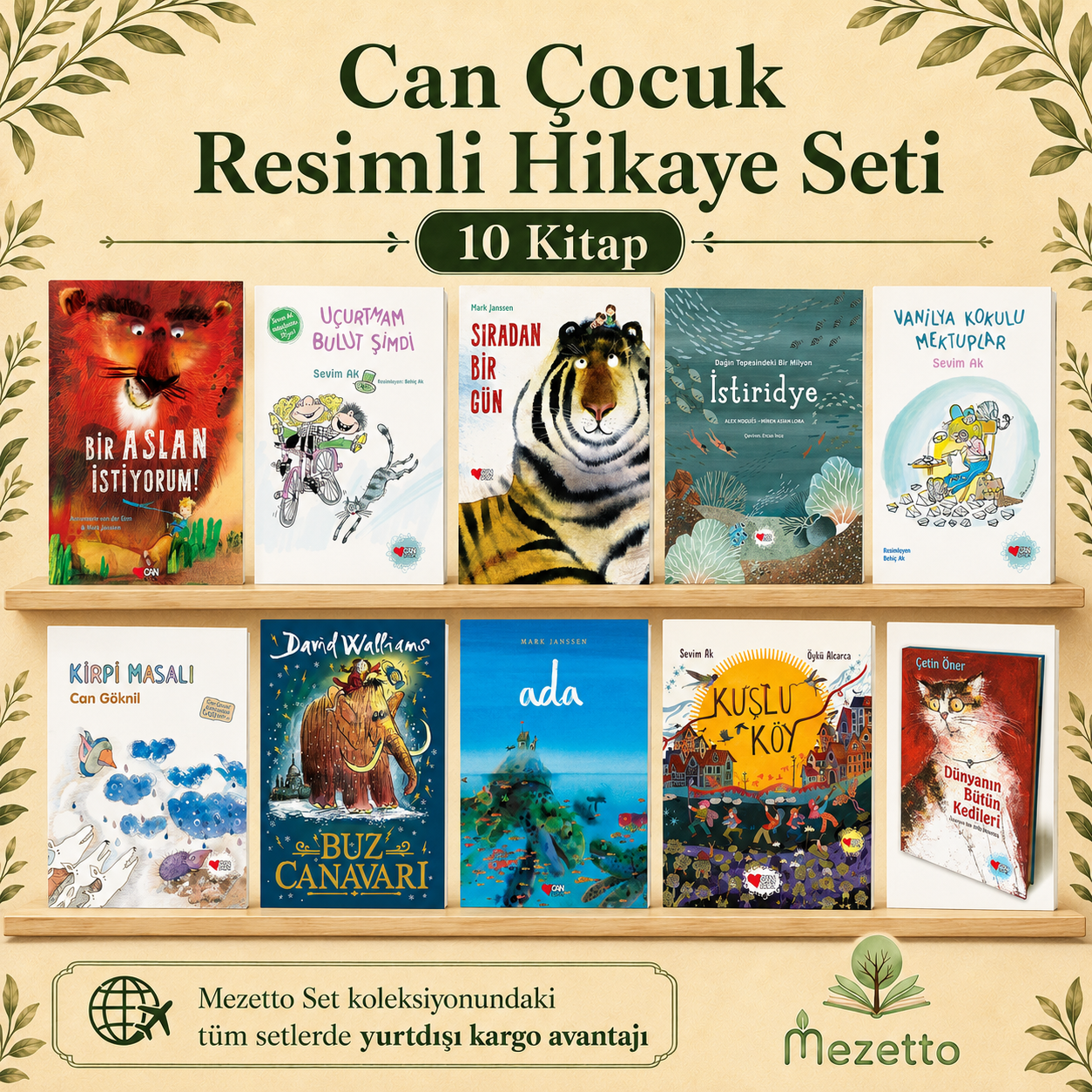 Can Çocuk Resimli Hikaye Seti | 10 Kitap