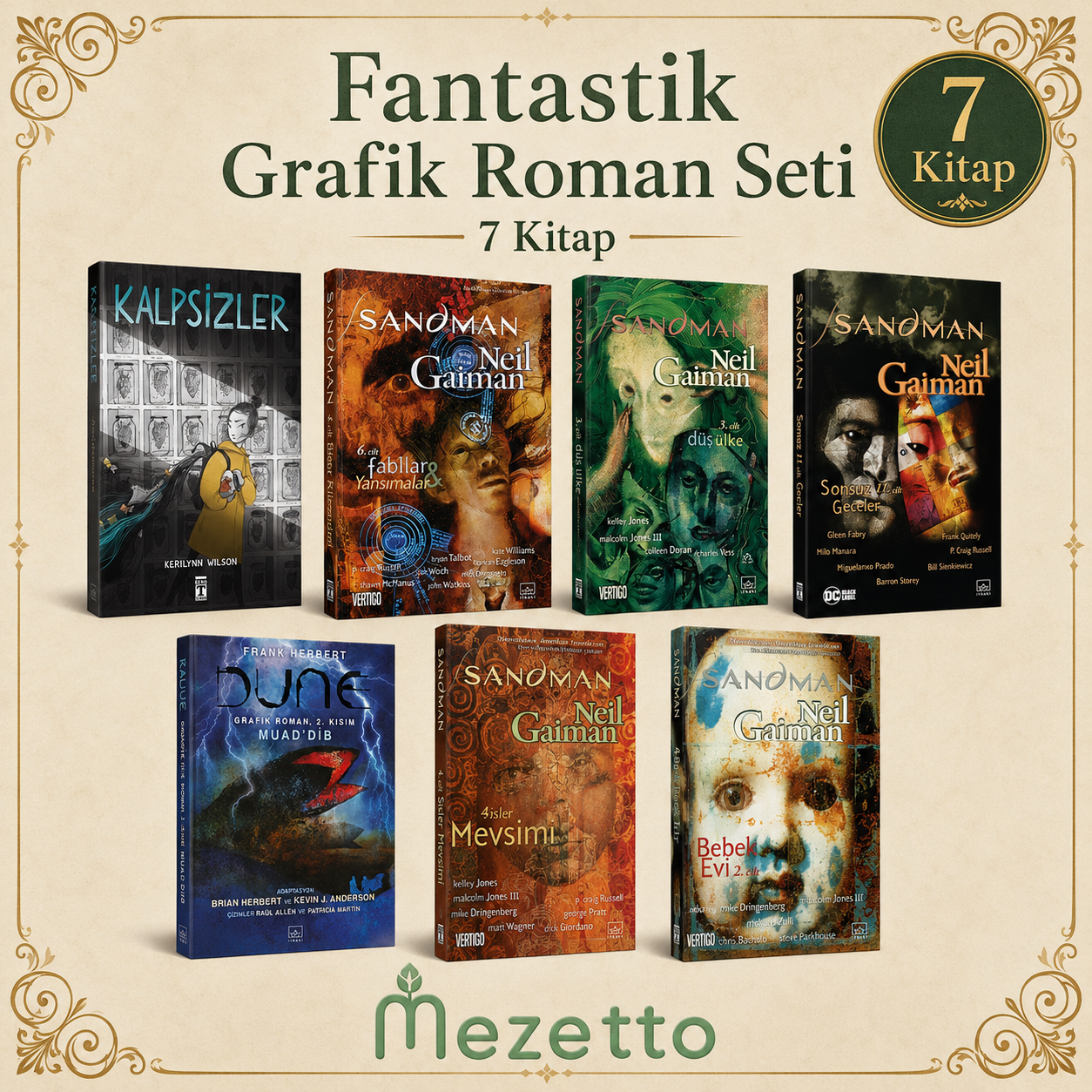Fantastik Grafik Roman Seti | 7 Kitap