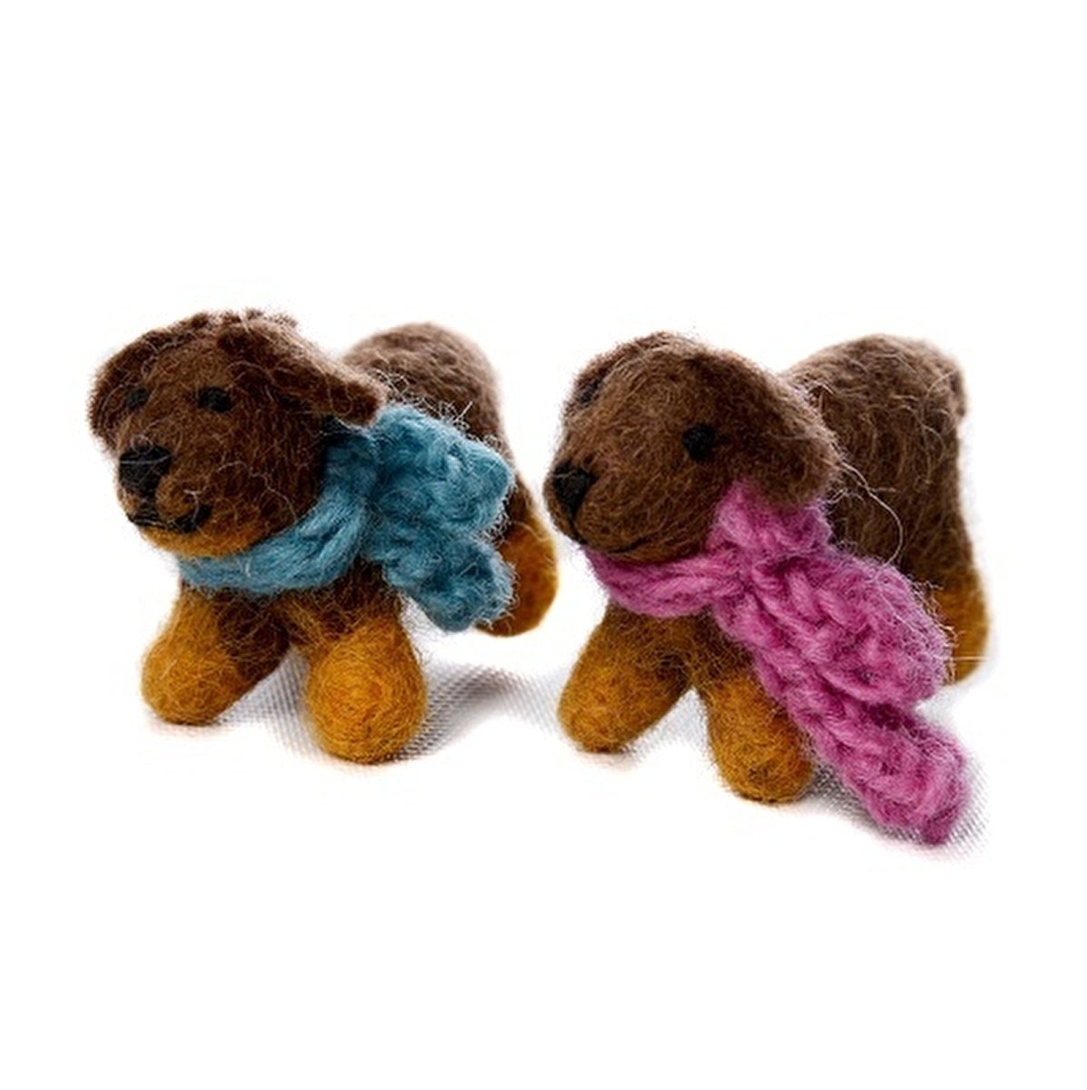 Amica Felt Mini Sausage Dog Toy 5 cm - mezetto ebebek ebebek