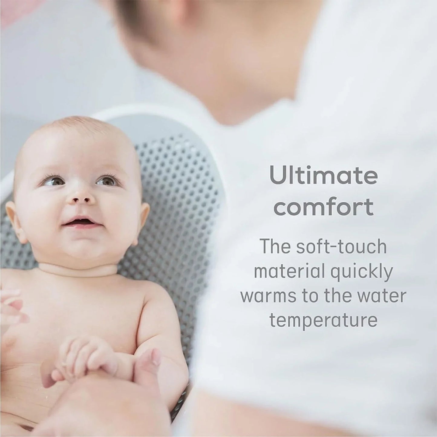 Angelcare Soft Touch Baby Bath Support - Grey - mezetto ebebek ebebek