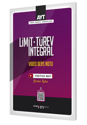 AYT Limit Türev İntegral Video Ders Notları (Ciltli) - Marka Yayınları Kitap
