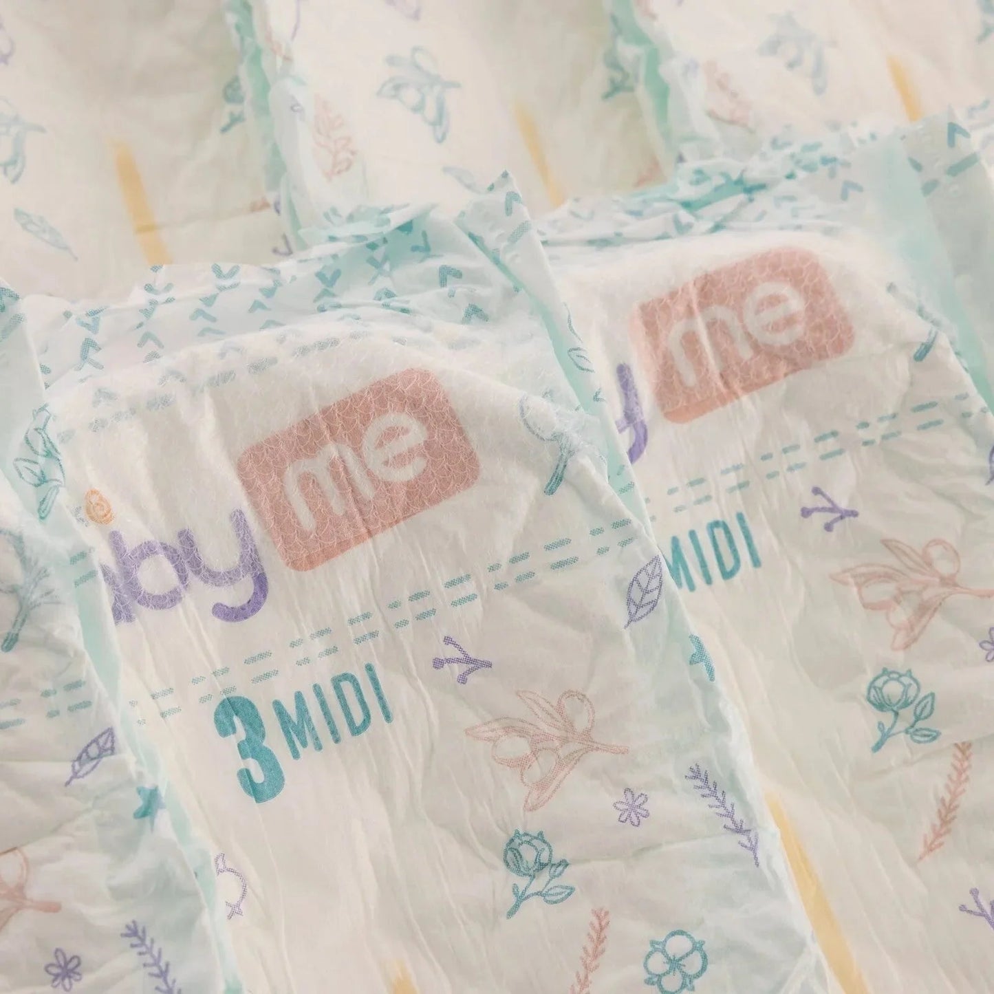 baby me Midi Size 3 - 50 nappies - mezetto ebebek ebebek