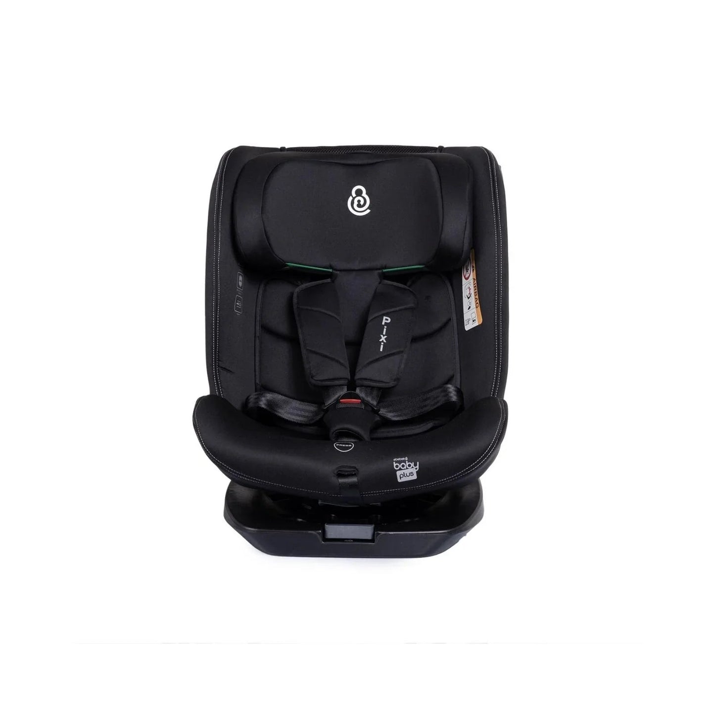 baby plus Pixi i - Size Car Seat - Black - mezetto ebebek ebebek