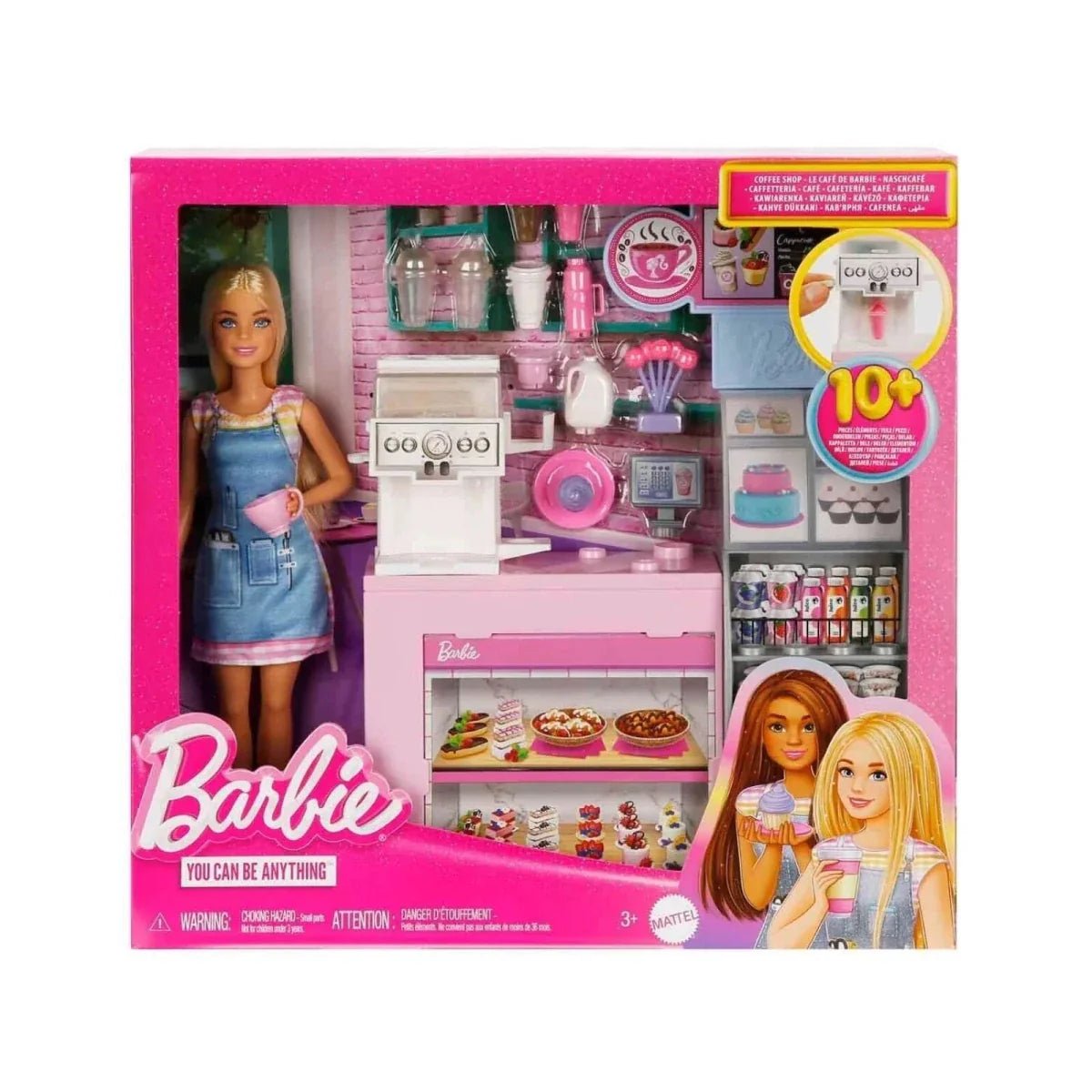 Barbie Coffee Shop Playset - mezetto ebebek ebebek