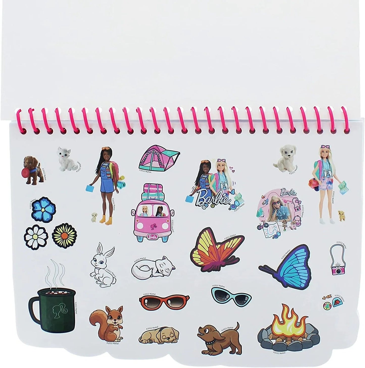 Barbie Travel Activity pad - mezetto ebebek ebebek
