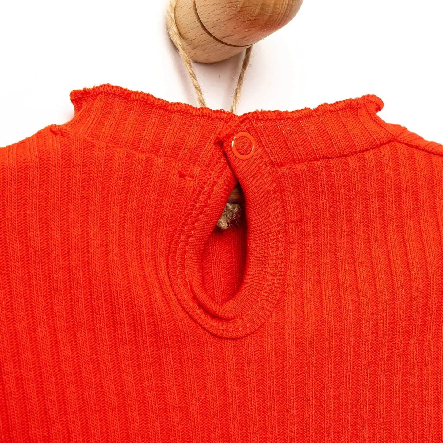 Bebetto Newborn Good Wishes Dress - Orange - mezetto ebebek ebebek