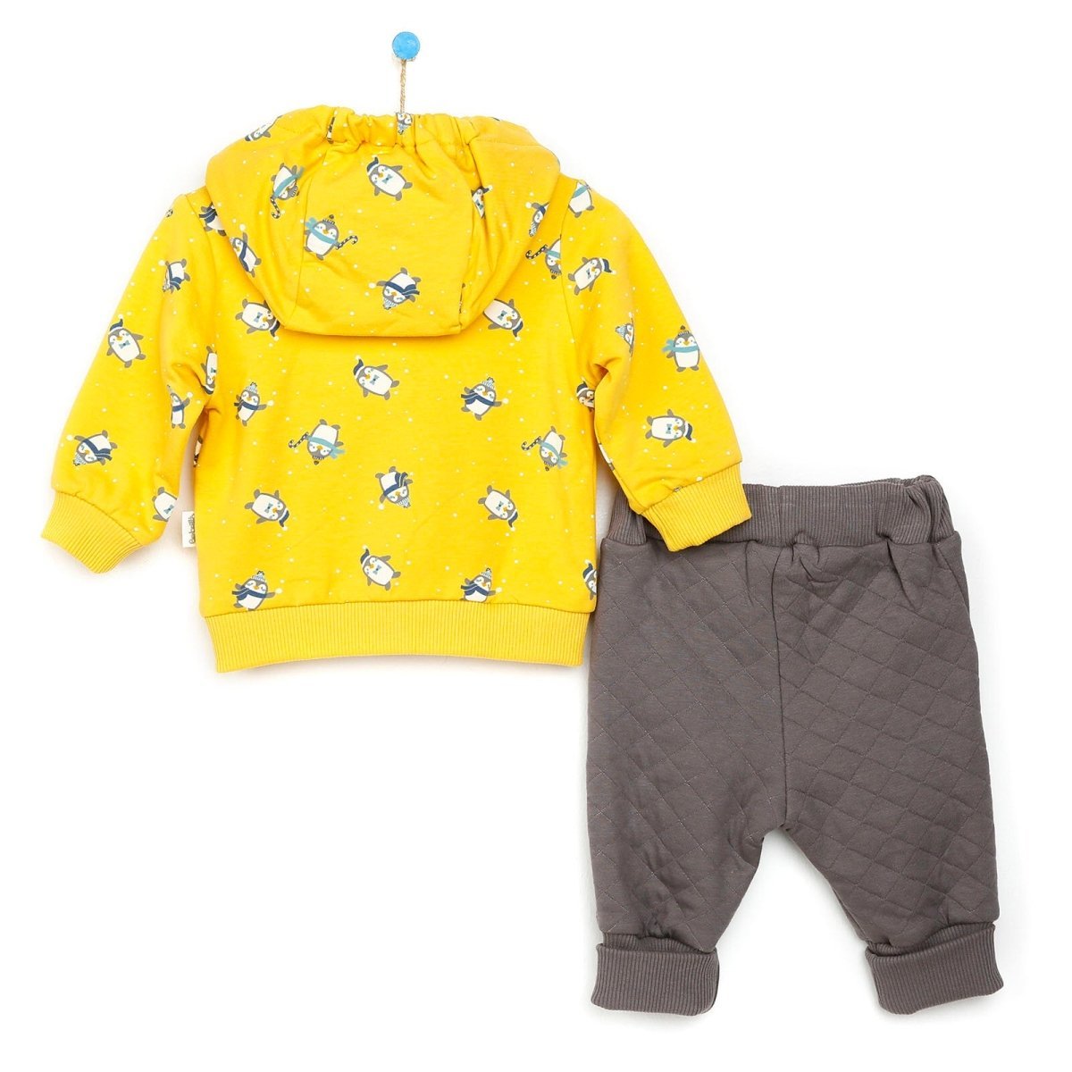 Bebetto Sweatshirt - Vest - Bottom - Yellow - mezetto ebebek ebebek