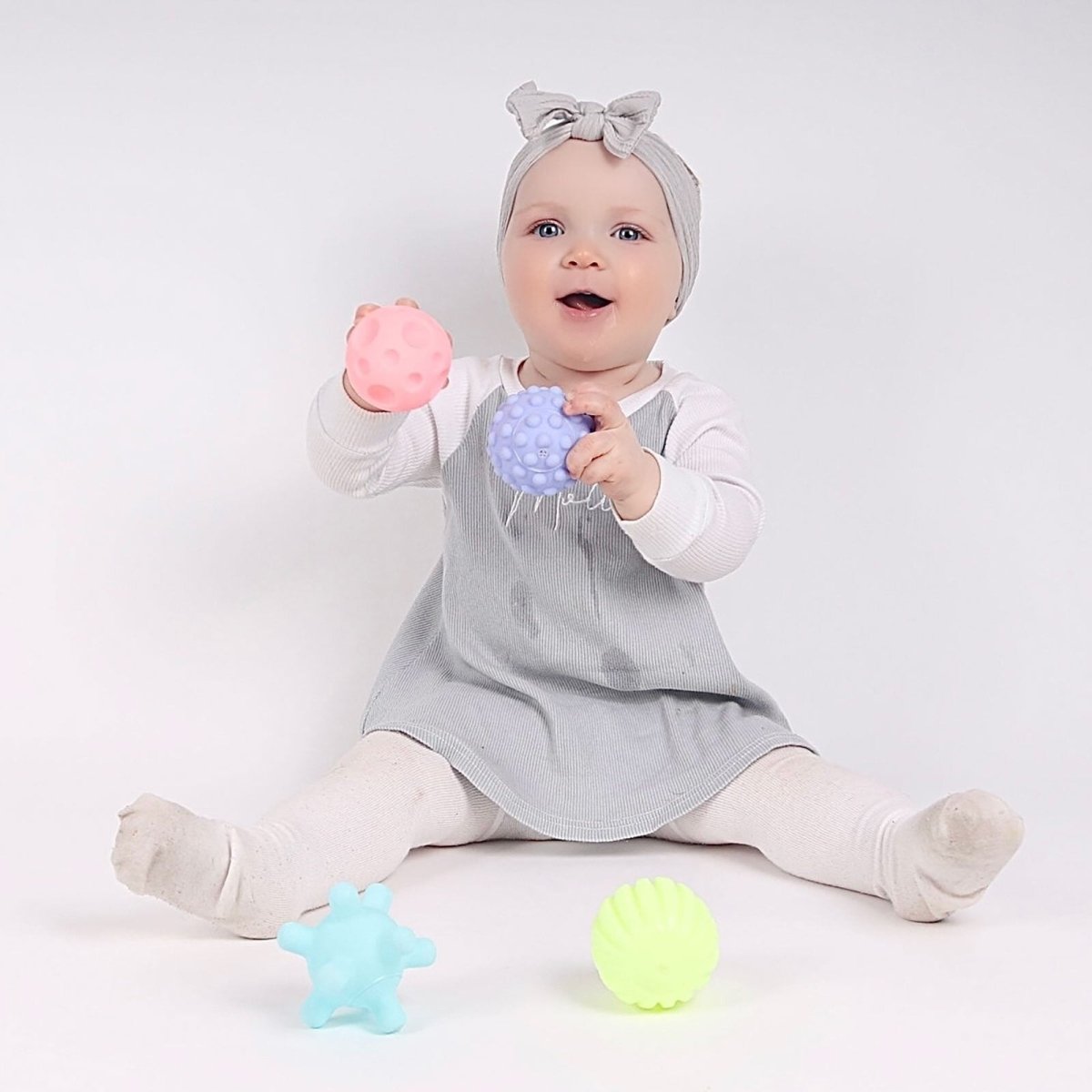 Belo&Me Sensory Balls 4 pcs - mezetto ebebek ebebek