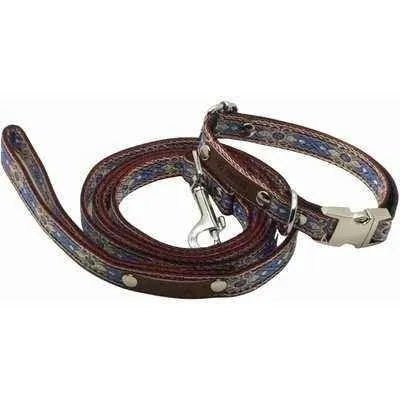 Bespoke Elegance Custom Cotton Pup Collar with Engraved Charm - mezetto