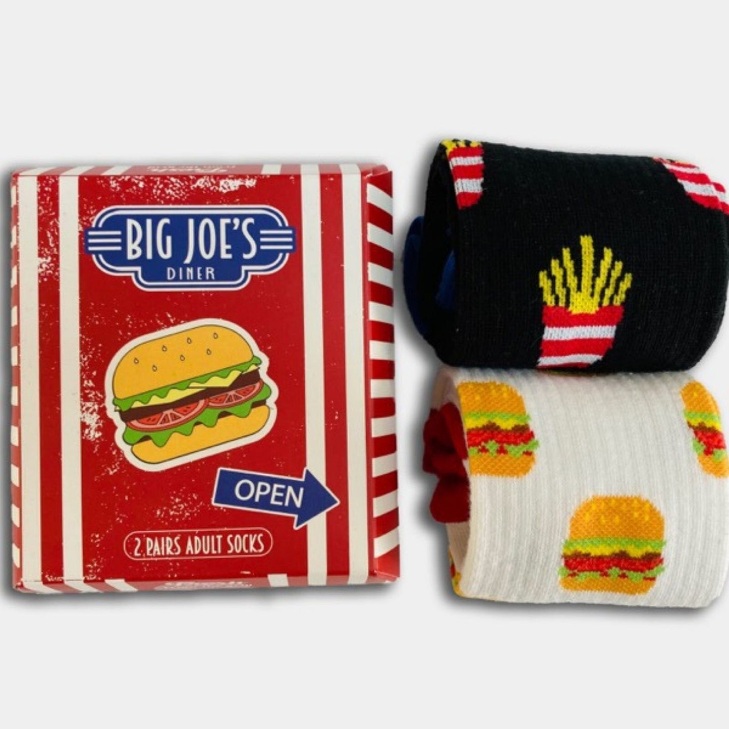 Boxt Socks Unisex Burger 2 pcs - mezetto ebebek ebebek