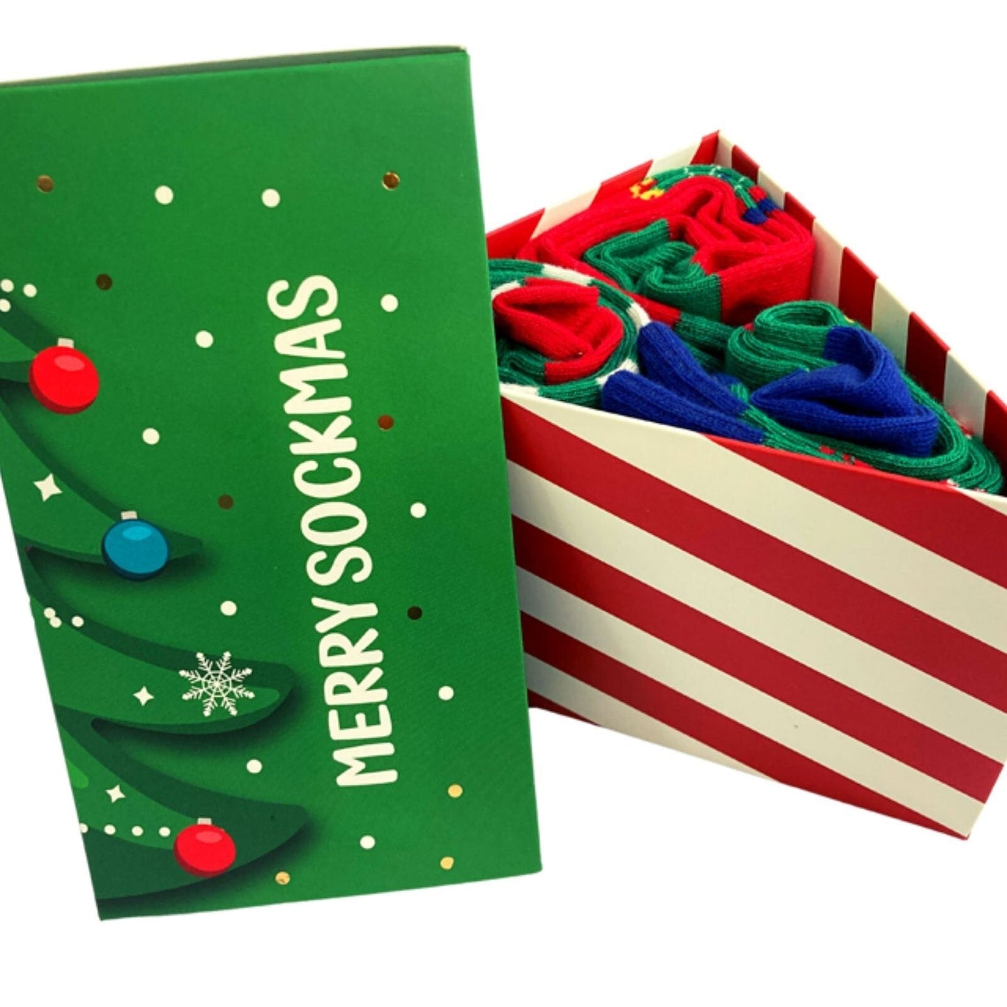 Boxt Socks Unisex Xmas Tree 3 pcs - mezetto ebebek ebebek