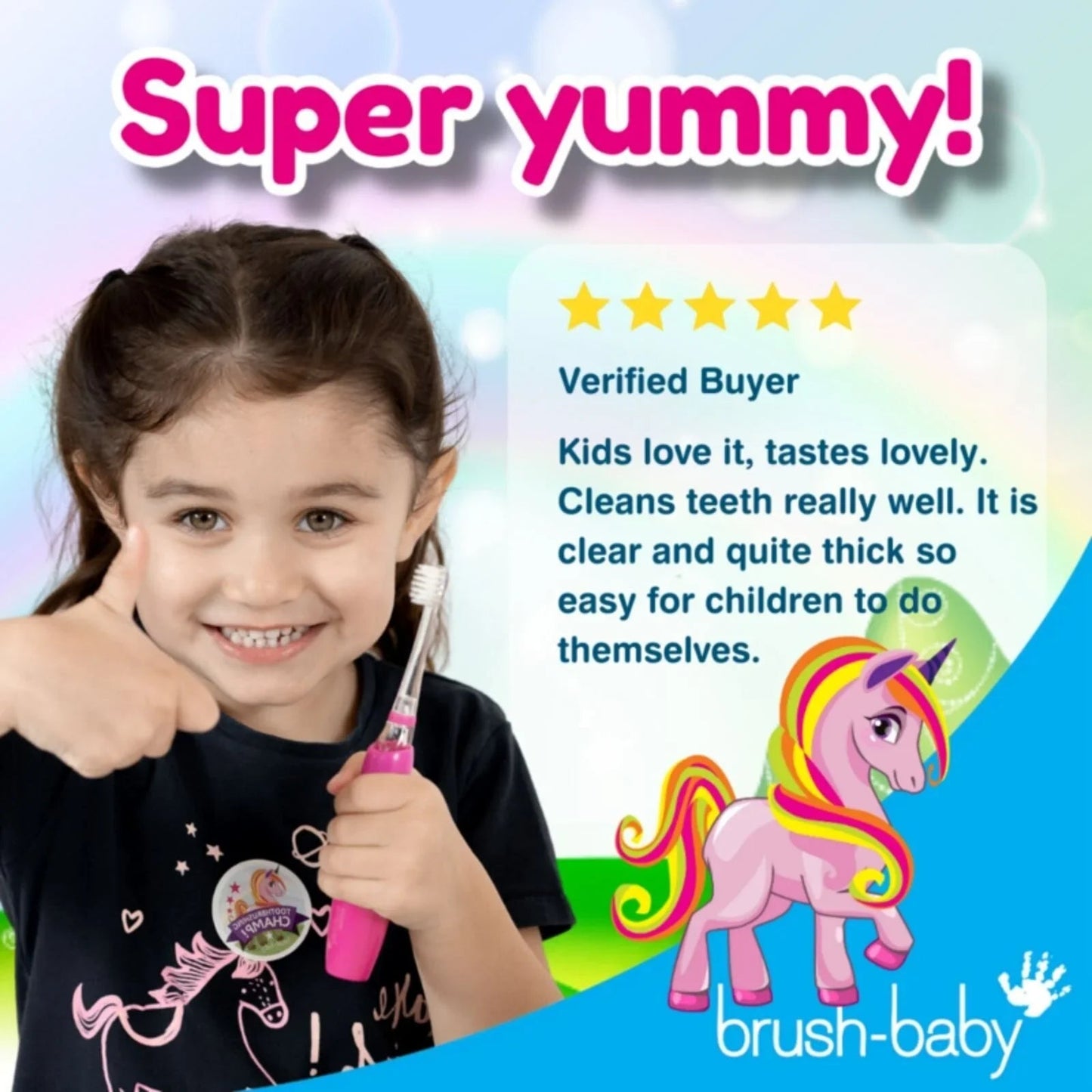 brush - baby Strawberry Toothpaste 3+ years 50ml - mezetto ebebek ebebek
