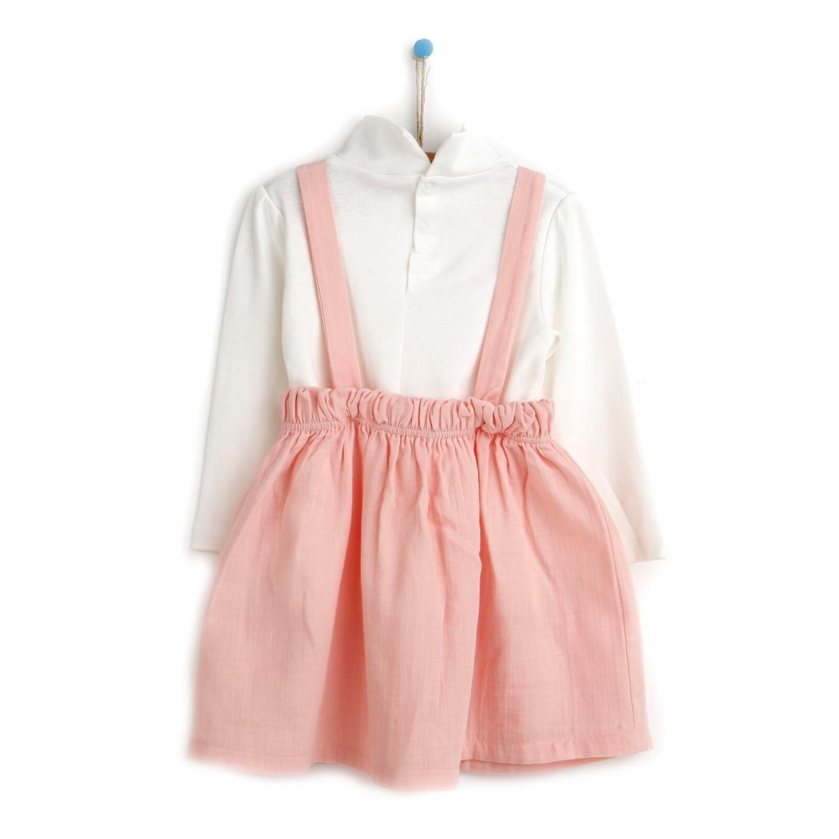 Cassiope Blouse - Skirt - Light Pink - mezetto ebebek ebebek