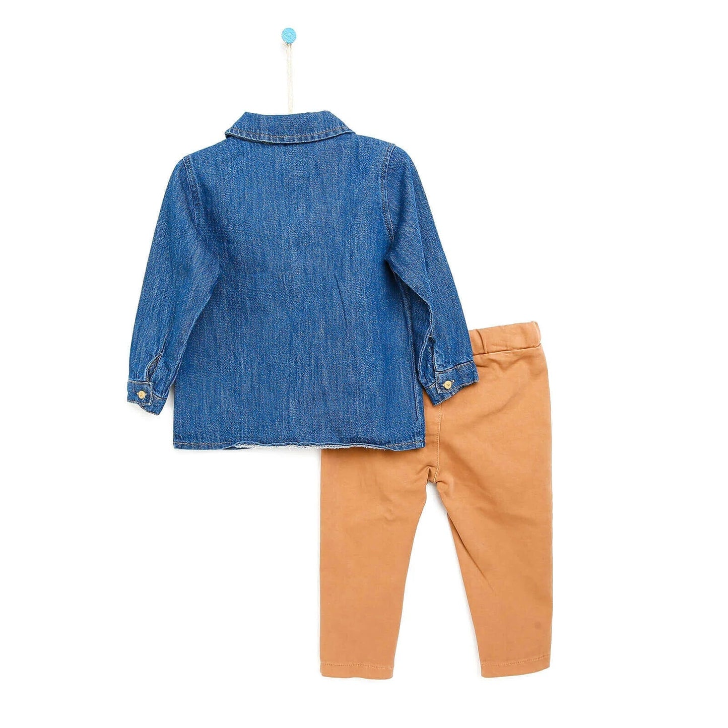 Cassiope Shirt - Pants - Brown - mezetto ebebek ebebek