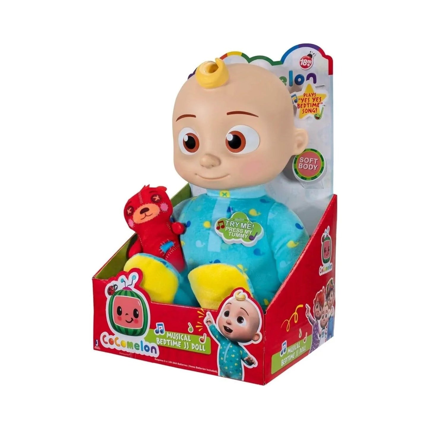 CoComelon Musical Bedtime JJ Plush - mezetto ebebek ebebek