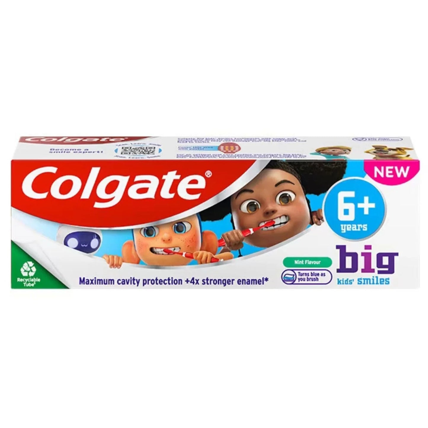 Colgate Toothpaste Kids Mild Mint 6+ years 50ml - mezetto ebebek ebebek