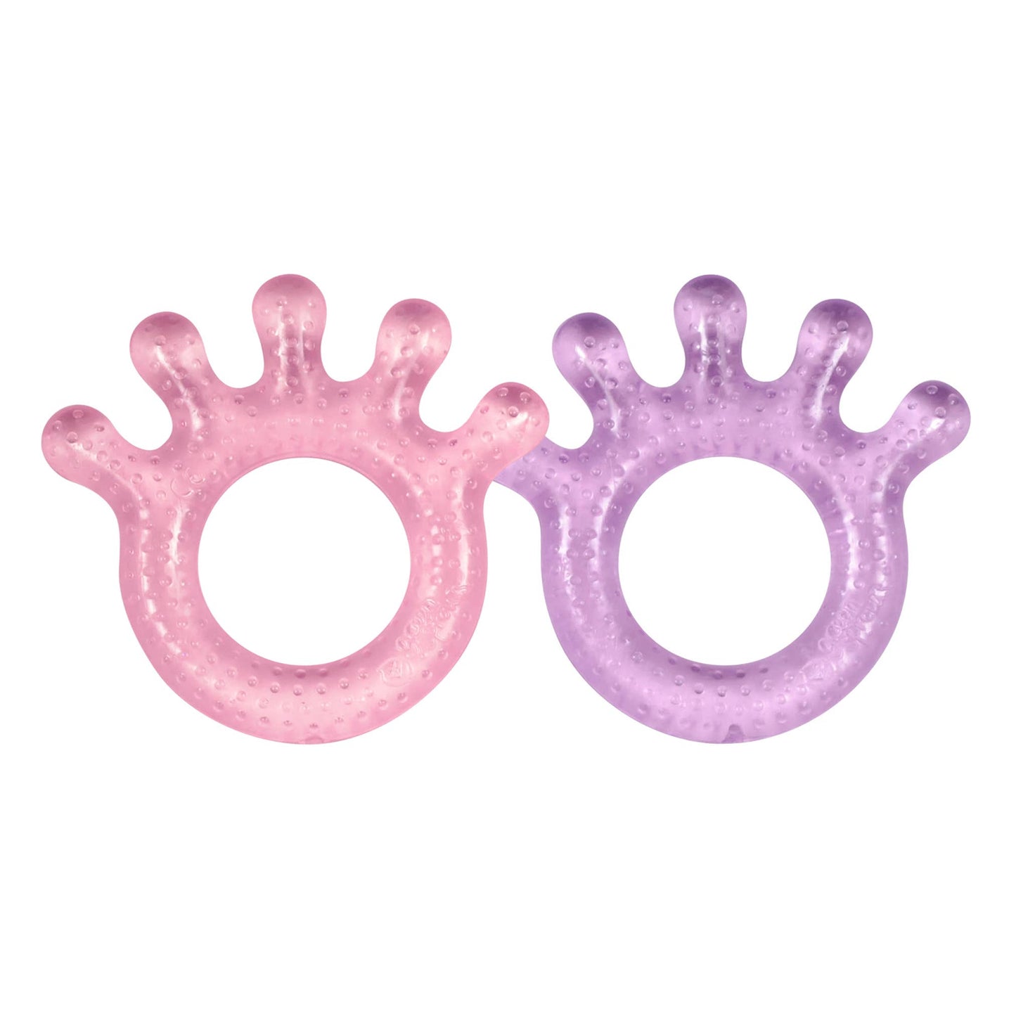 Cooling Teether - Two Pack - Pink & Purple / Blue & Green - mezetto Baby&More Baby&More