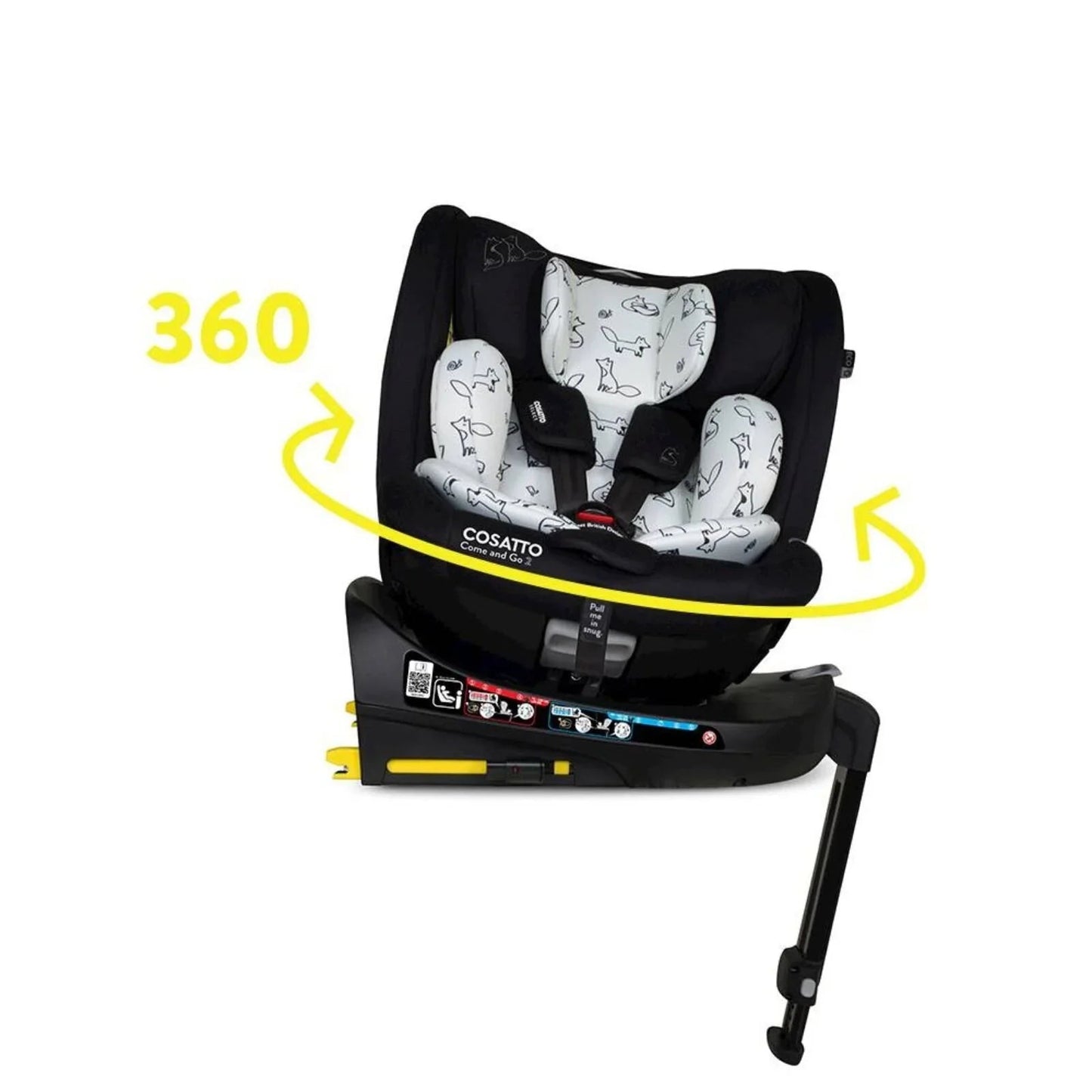 Cosatto Come and Go 2 i - Size 360 Car Seat - Foxed - mezetto ebebek ebebek
